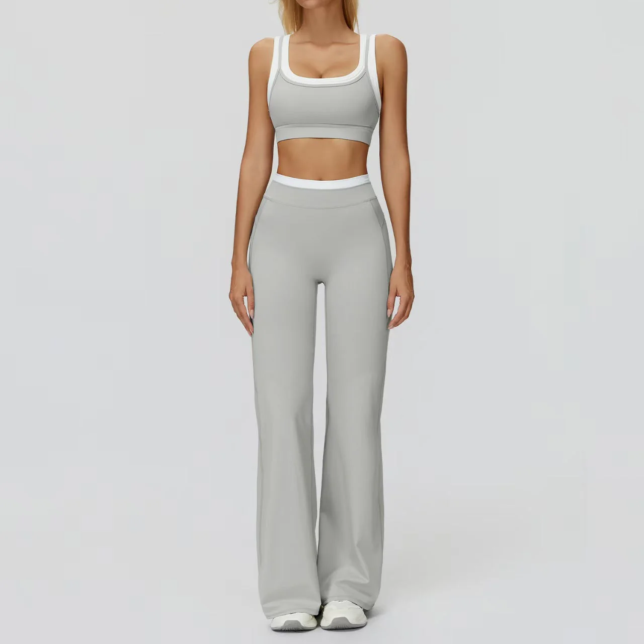T588-917   High waisted outdoor leisure versatile fitness suit - Image 2