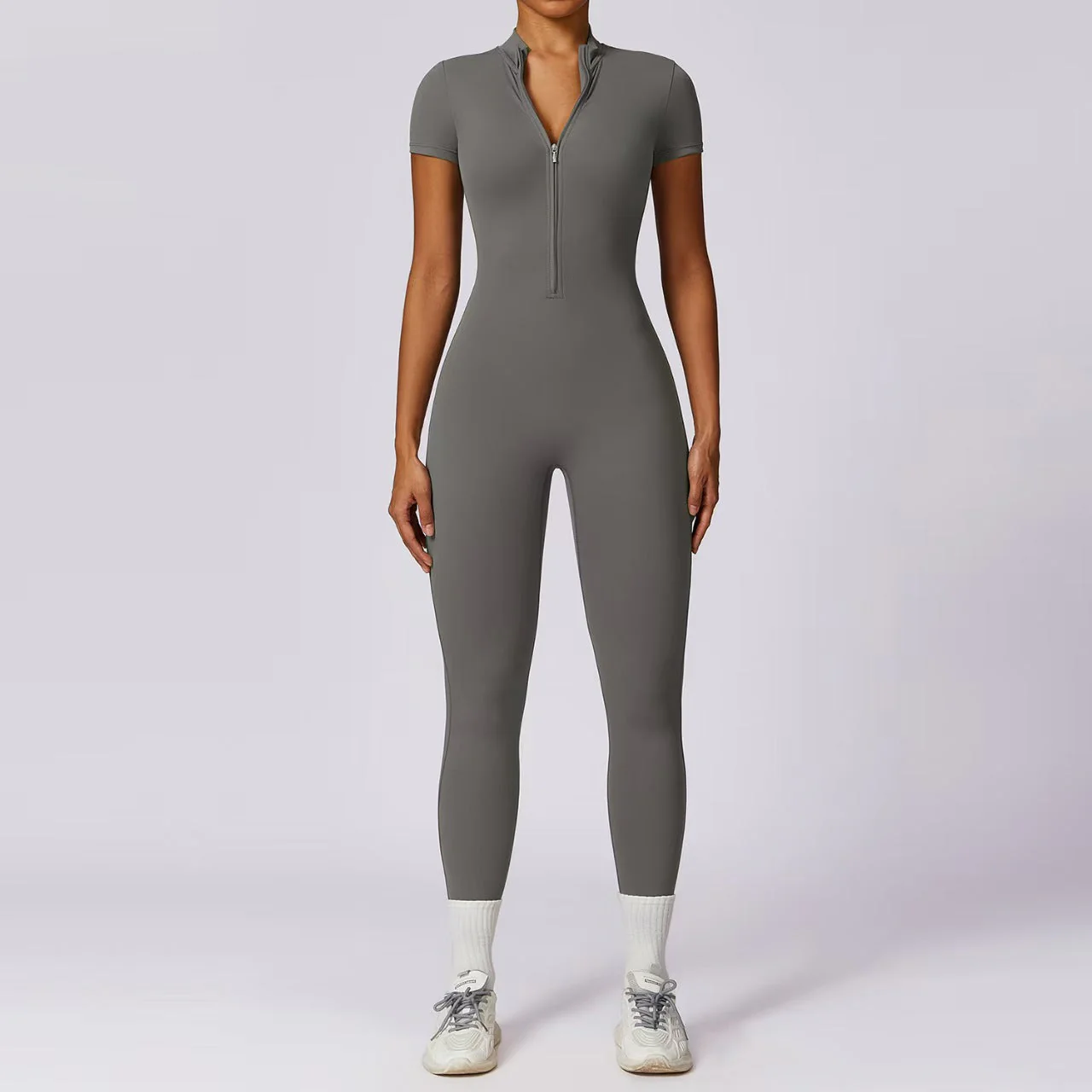 T588-918  Leisure exercise yoga suit fitness jumpsuit - Image 6
