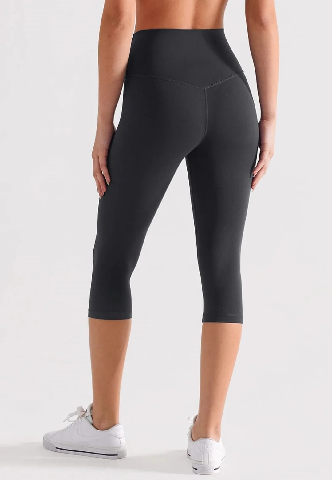 T588-924 Seven point yoga pants with high waist, hip lifting, and quick drying - Image 8