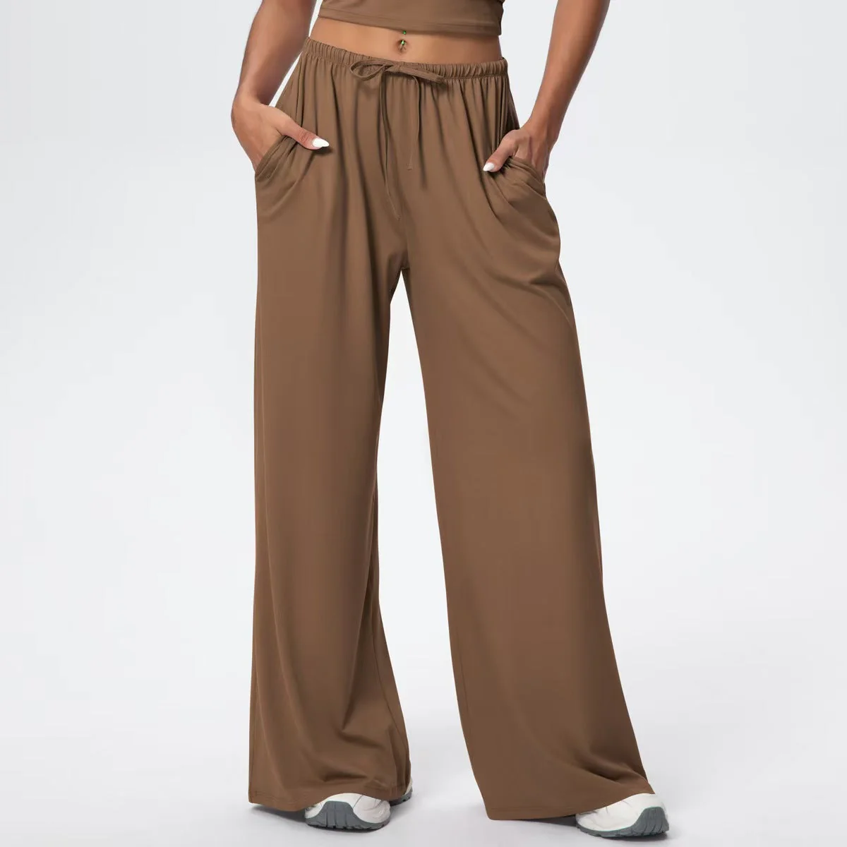 T588-933 Ladies' loose casual outdoor pants - Image 4