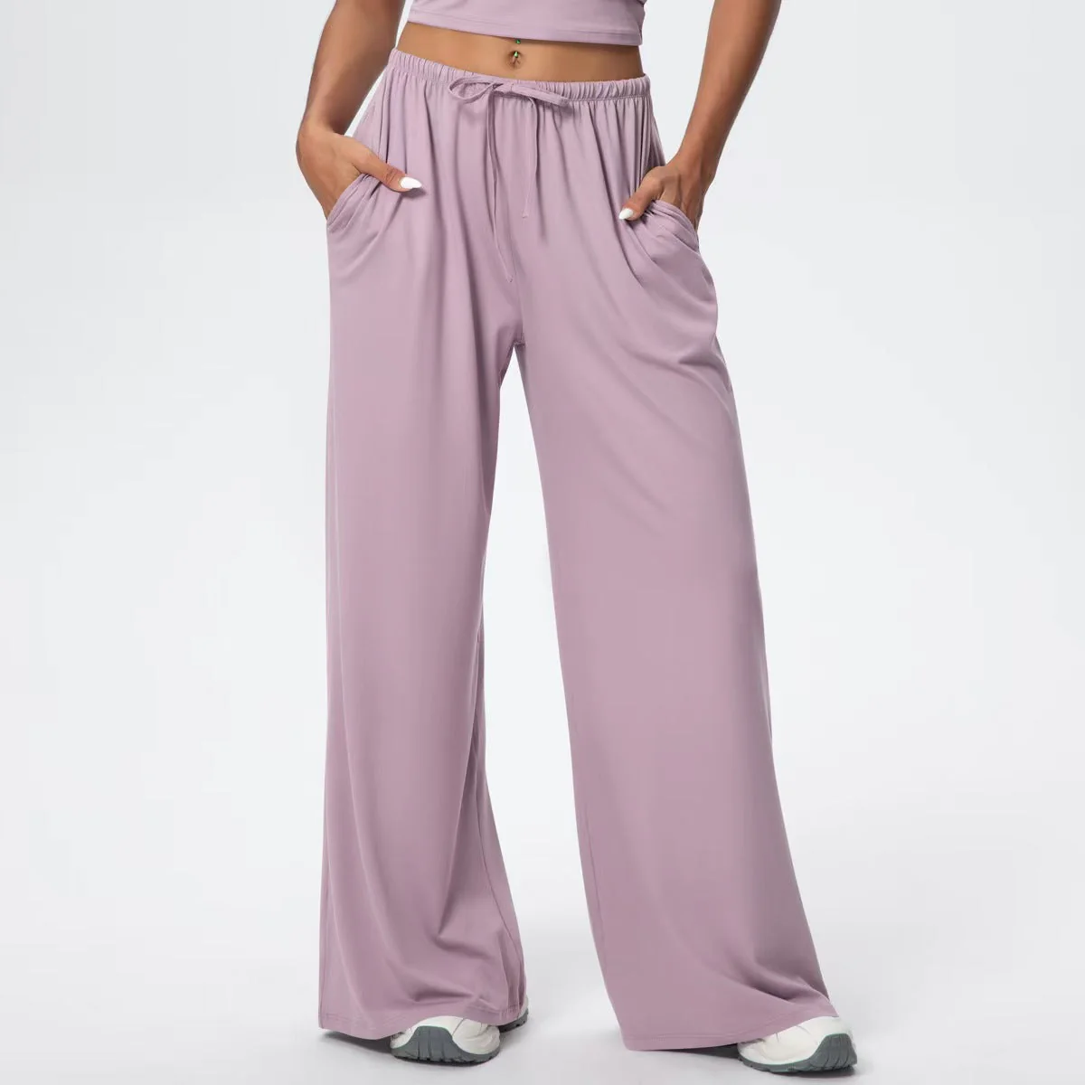 T588-933 Ladies' loose casual outdoor pants - Image 6