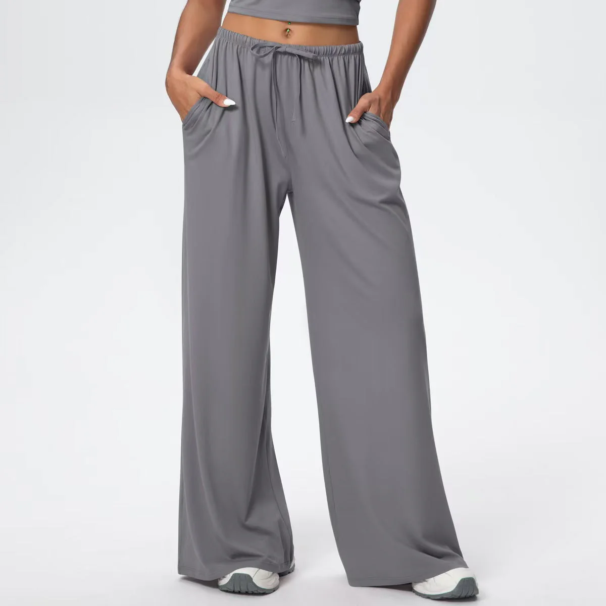 T588-933 Ladies' loose casual outdoor pants - Image 2