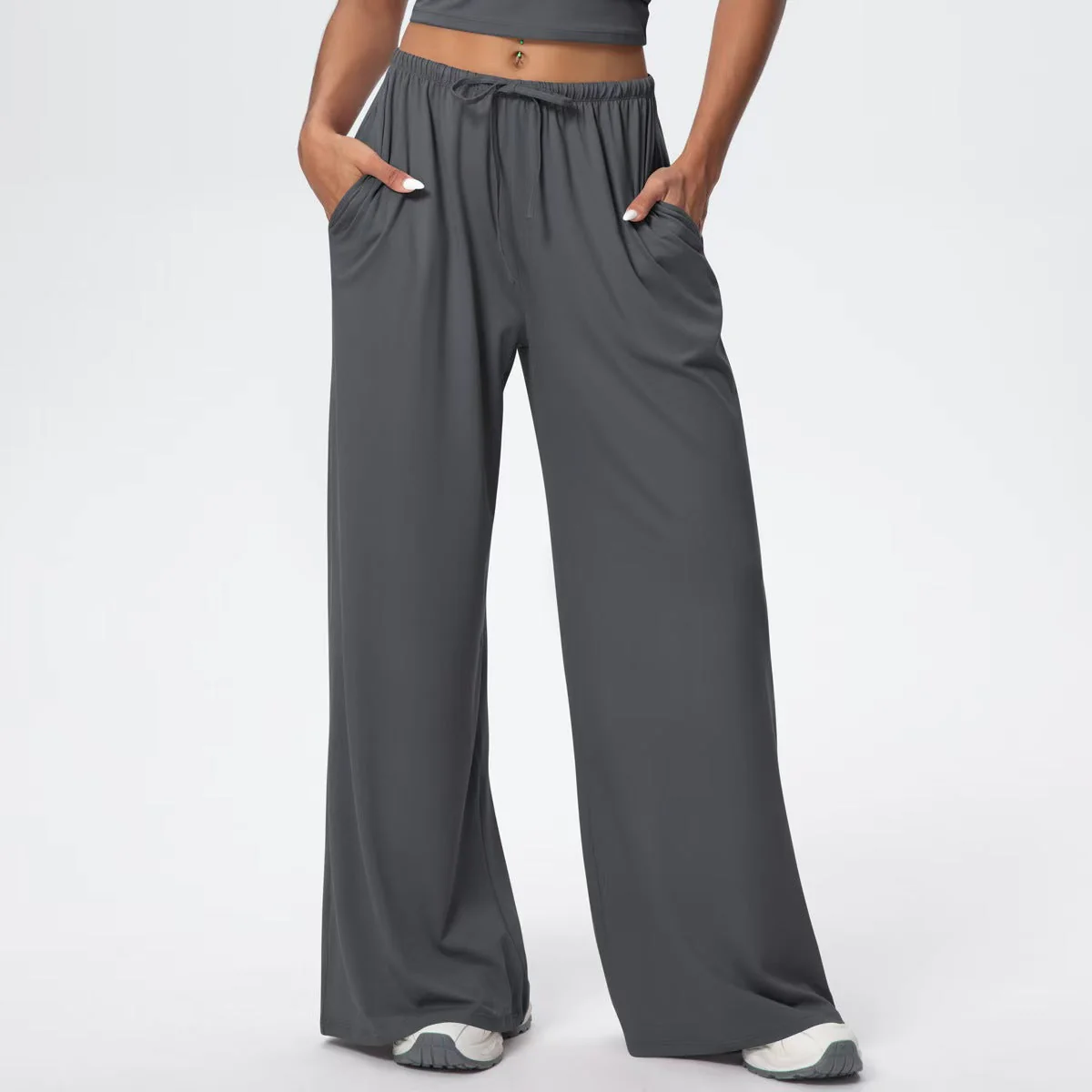 T588-933 Ladies' loose casual outdoor pants - Image 5
