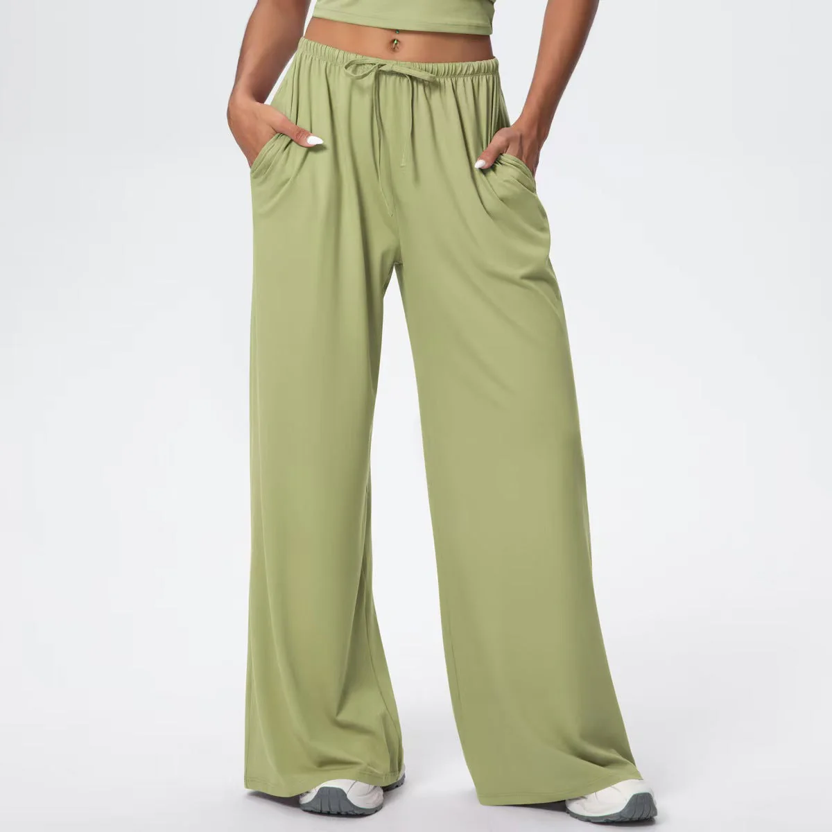 T588-933 Ladies' loose casual outdoor pants - Image 7