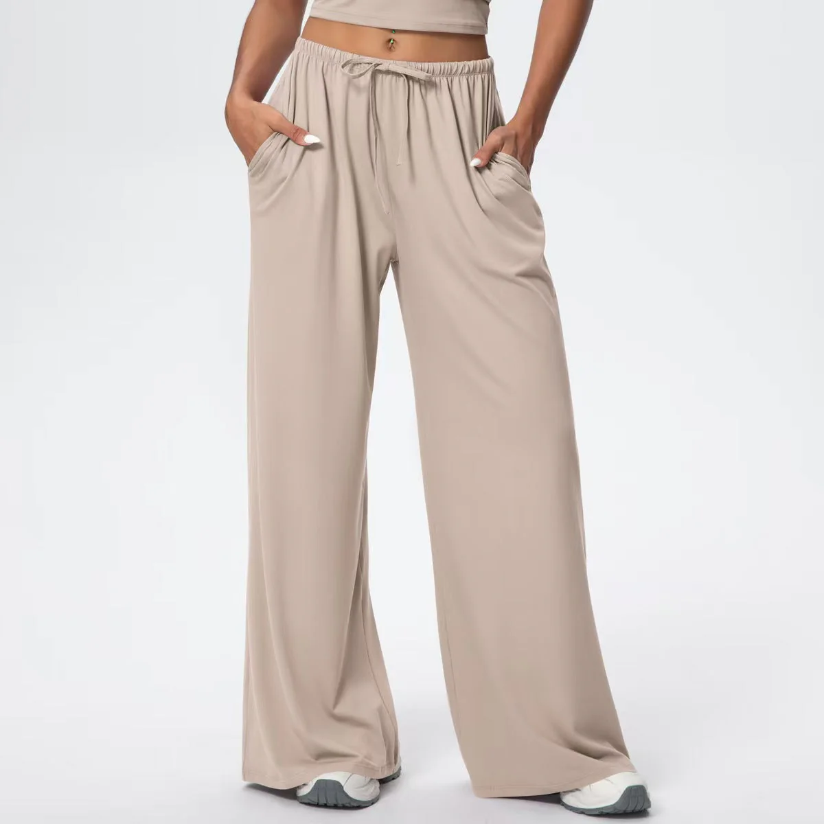 T588-933 Ladies' loose casual outdoor pants - Image 8