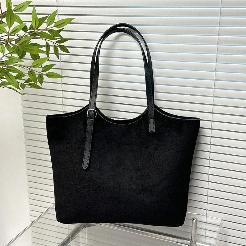 T588-935 Large capacity shoulder and armpit tote bag - Image 3