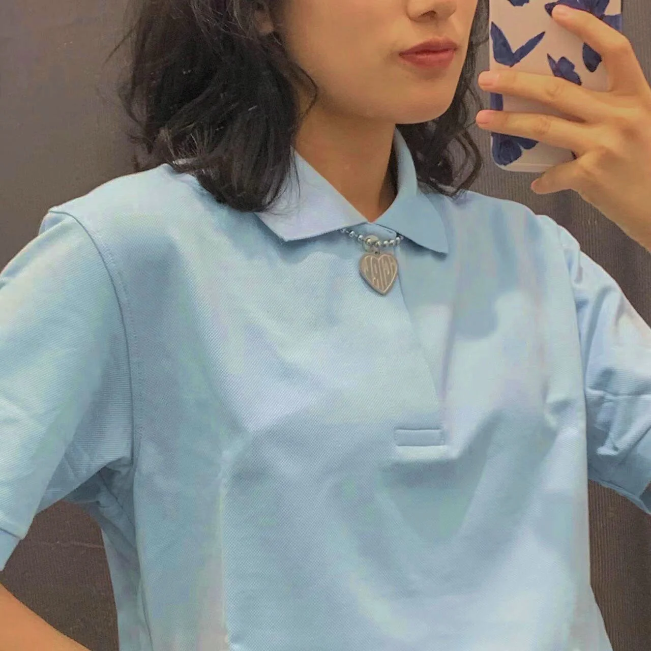 T588-991    Button up shirt women's T-shirt - Image 3
