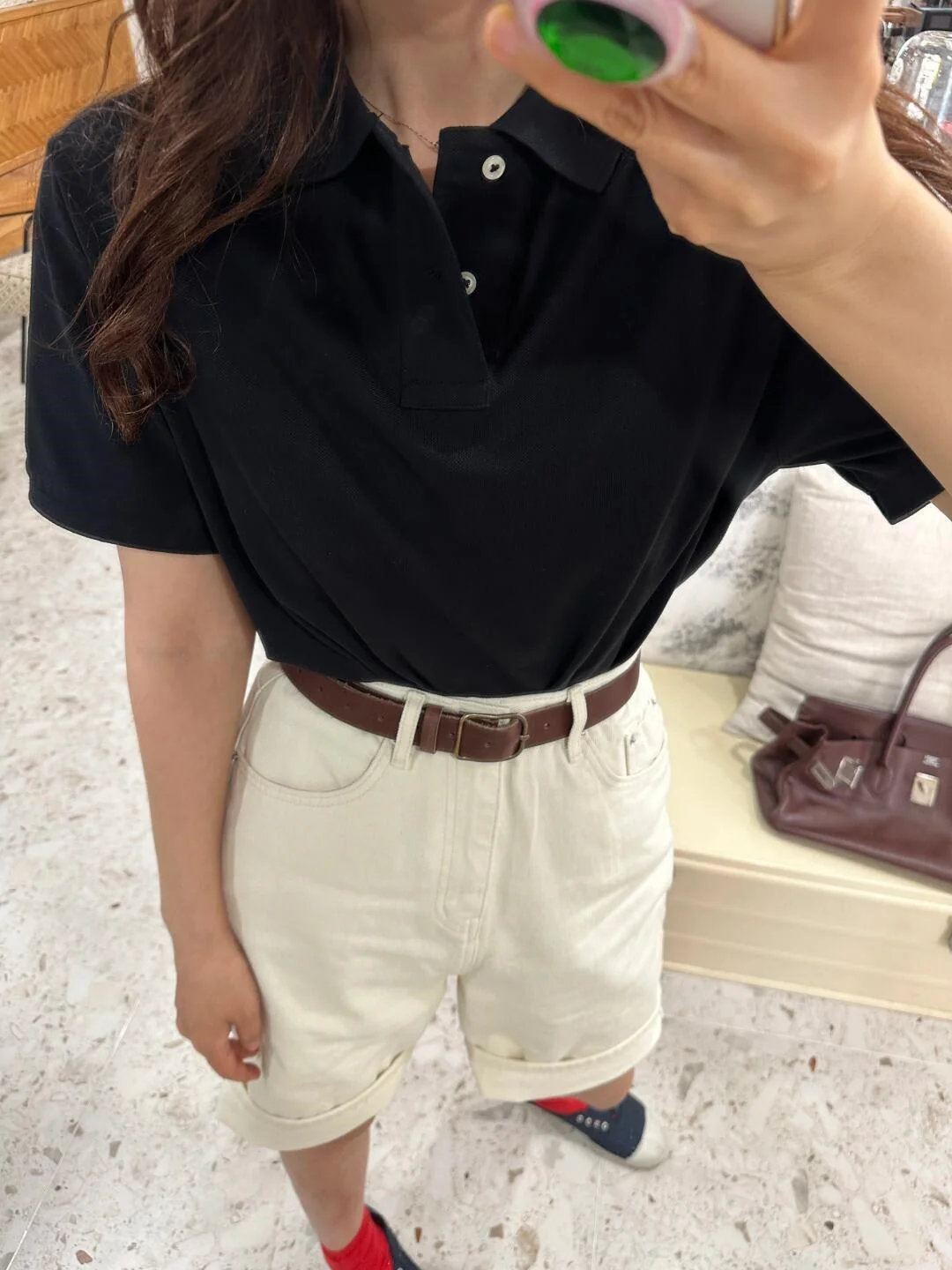 T588-991    Button up shirt women's T-shirt - Image 9